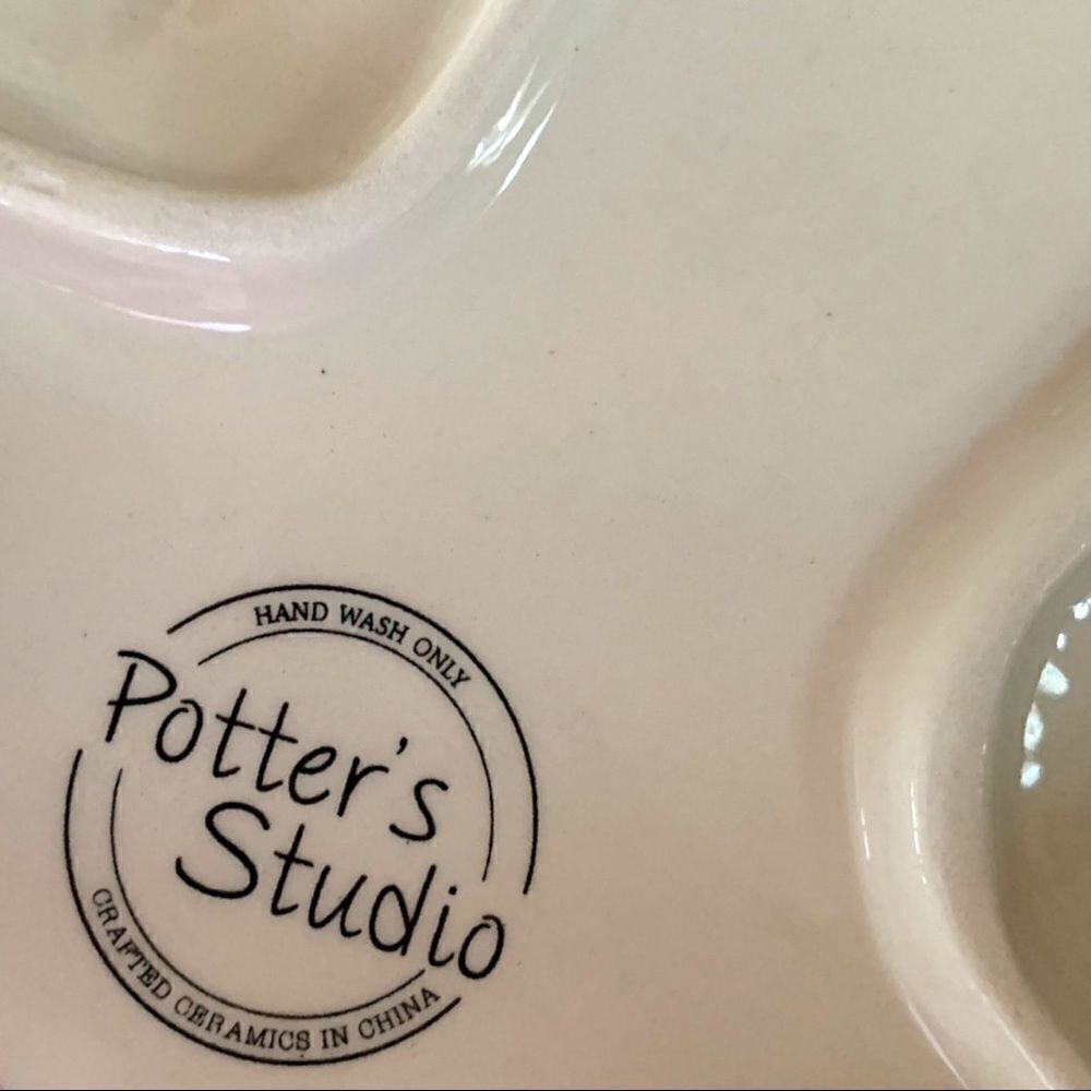 NEW Potter’s Studio Gingerbread Severing Plate & Bowl Sets - Picture 5 of 6